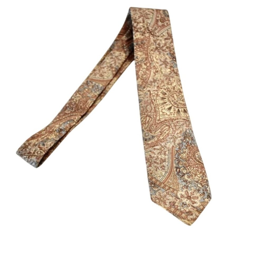 Vintage The Hound Pastel Paisley Neck Tie